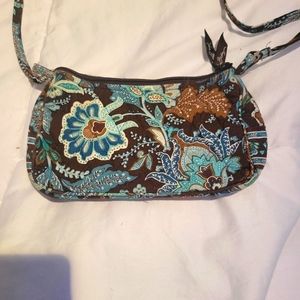 EUC Vera Bradley mini Java Blue crossbody